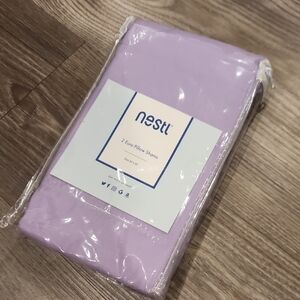 Nestl Euro Pillow Shams - Set of 2 - Lavender